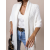 Bílý pletený oversize cardigan SCAR