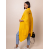Tmavě žlutý pletený oversize cardigan SCAR