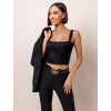 Černý elegantní svetr ARCHIE s topem