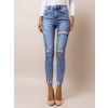 Modré denim džíny KAITLY
