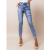 Modré denim džíny KAITLY
