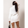 Bílý delší svetr CONSTANE