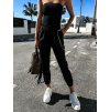 Černé kalhoty ASTORIA s kapsami