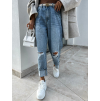 Světle modré roztrhané denim džíny LYNARED