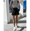 Černé elegantní kraťasy FERSON