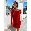 Červené svetříkové šaty DOLTONI