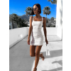 Bílé elegantní šaty CAMDENE