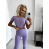 Světle fialový dvoudílný komplet ELOISEY s průstřihem na zádech