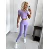 Světle fialový dvoudílný komplet ELOISEY s průstřihem na zádech