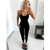 Černý elegantní overal LEONETTY