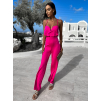 Růžový elegantní overal GIGIANE