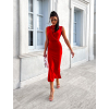 Červené elegantní šaty VOTALY
