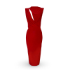 Červené elegantní šaty VOTALY
