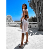 Bílé lehké šaty přes plavky AIREN