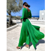 Zelené dlouhé elegantní šaty JOELLIAN