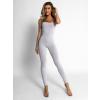 Světle šedý elegantní overal KARSENT