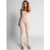 Krémový elegantní overal LICEYNI bez ramínek