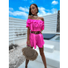 Růžový dvoudílný komplet TERANET