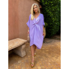 Fialové oversize šaty NOVASI