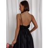 Černé elegantní dlouhé šaty FAIRYTALE