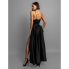 Černé elegantní dlouhé šaty FAIRYTALE