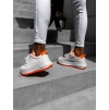 Bílooranžové tenisky MAISIENE s vysokou podrážkou