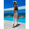 Bílé lehké šaty přes plavky BAELA