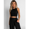 Černý tílkový top VALORIES