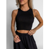 Černý tílkový top VALORIES