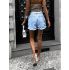 Modré denim kraťasy BODMIE