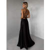 Černé dlouhé elegantní šaty CELLINES