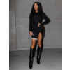 Černé elegantní šaty REDLIT