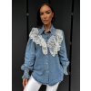 Džínová košile FANTY se zdobením