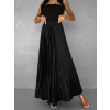 Černá dlouhá sukně HAZELNOT