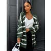 Tmavě zelený cardigan SNOWDROP