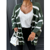 Tmavě zelený cardigan SNOWDROP