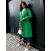 Zelený jednoduchý kabát CITON