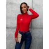 Červený svetřík CATENY s roláčkem