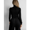 Černý svetřík CATENY s roláčkem