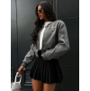 Šedá bomber bunda HAVVA