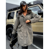 Khaki stylová parka AMBITIONS