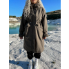 Khaki stylová parka AMBITIONS