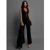 Černý trojdílný elegantní komplet QUINTIS