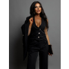 Černý trojdílný elegantní komplet QUINTIS
