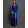 Královsky modré dlouhé elegantní šaty JOELLIAN