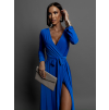 Královsky modré dlouhé elegantní šaty JOELLIAN