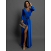 Královsky modré dlouhé elegantní šaty JOELLIAN