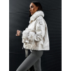 Krémová bunda OSIRIS  s kožíškem
