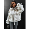 Krémová bunda OSIRIS  s kožíškem
