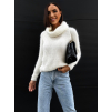 Krémový svetr ARMUD s rolákem